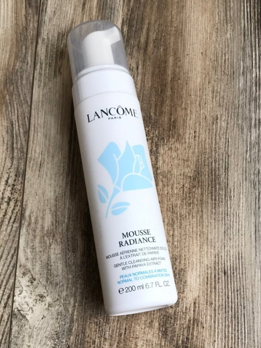 Lancome Mousse Radiance Gentle Cleansing Airy-Foam 6.7 oz Face Cleanser Wash NEW
